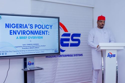 ONE-DAY CAPACITY BUILDING ON INNOVATIVE POLICY-ORIENTED RESEARCH